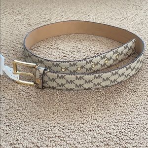 Michael Kors Brown / Beige Belt Size XL